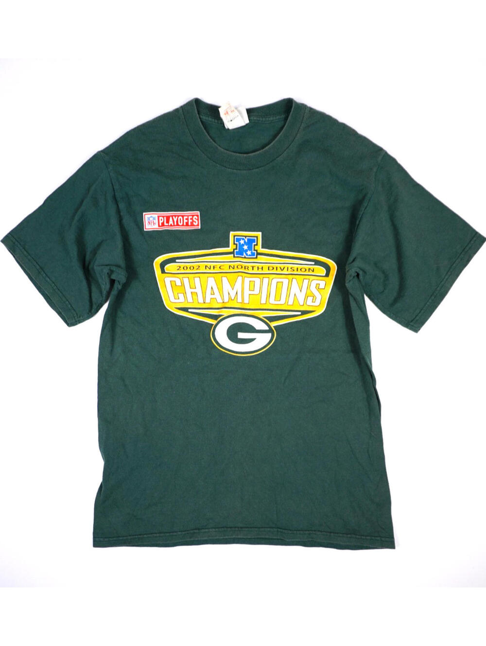 Vintage Green Bay Packers NFC Championship T Shirt Medium Mens NFL Football Tee